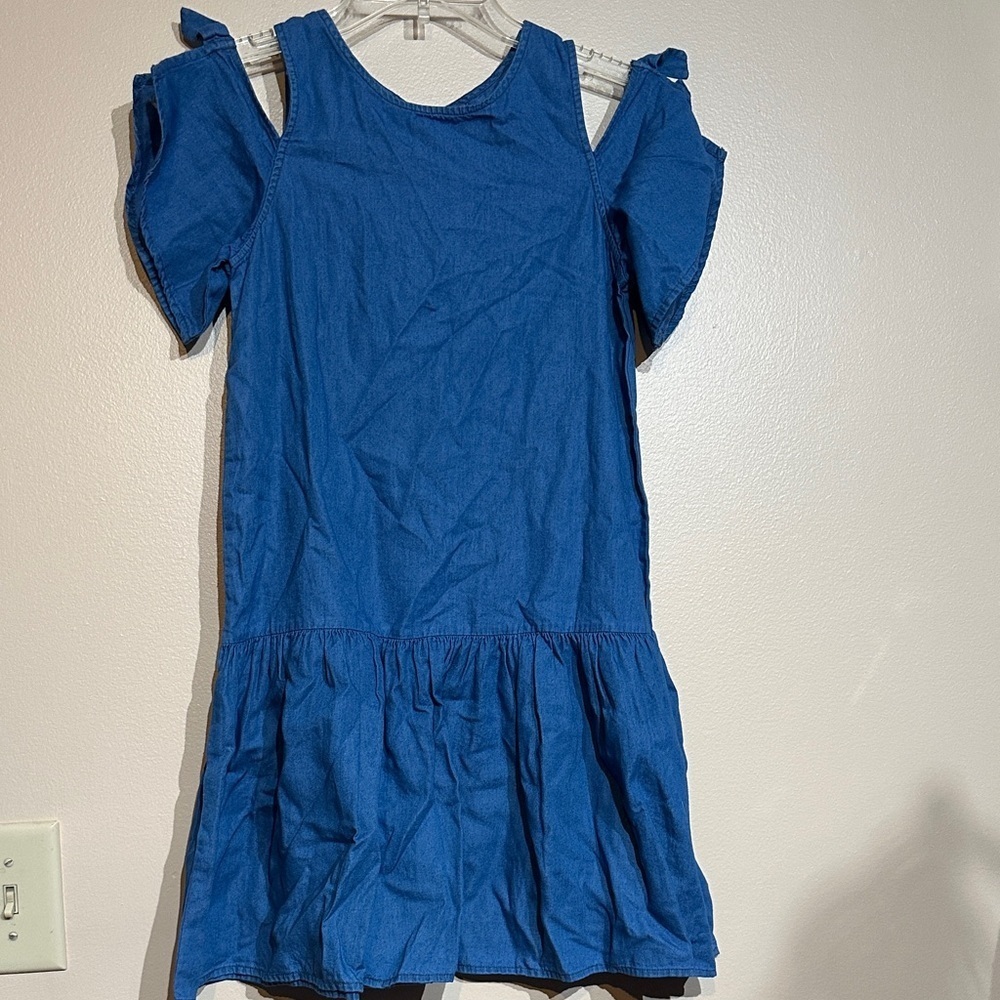 Carter's Vibrant Blue cold shoulder Dress 10/12